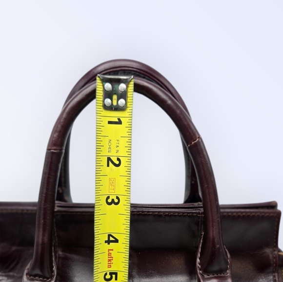 Cobbler Legend Brown Leather Bag Crossbody Satchel Organizer Purse - Picture 13 of 16